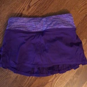Iviva purple skort, size 6